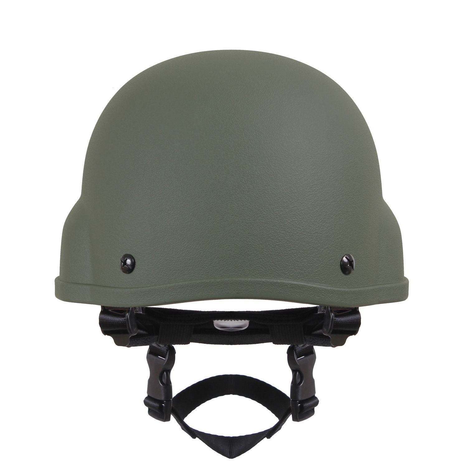 Casco MICH 2000 plástico ABS negro con acolchado interior de 7 almohadillas