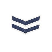 Parche distintivo de rango NVA Marina azul - par