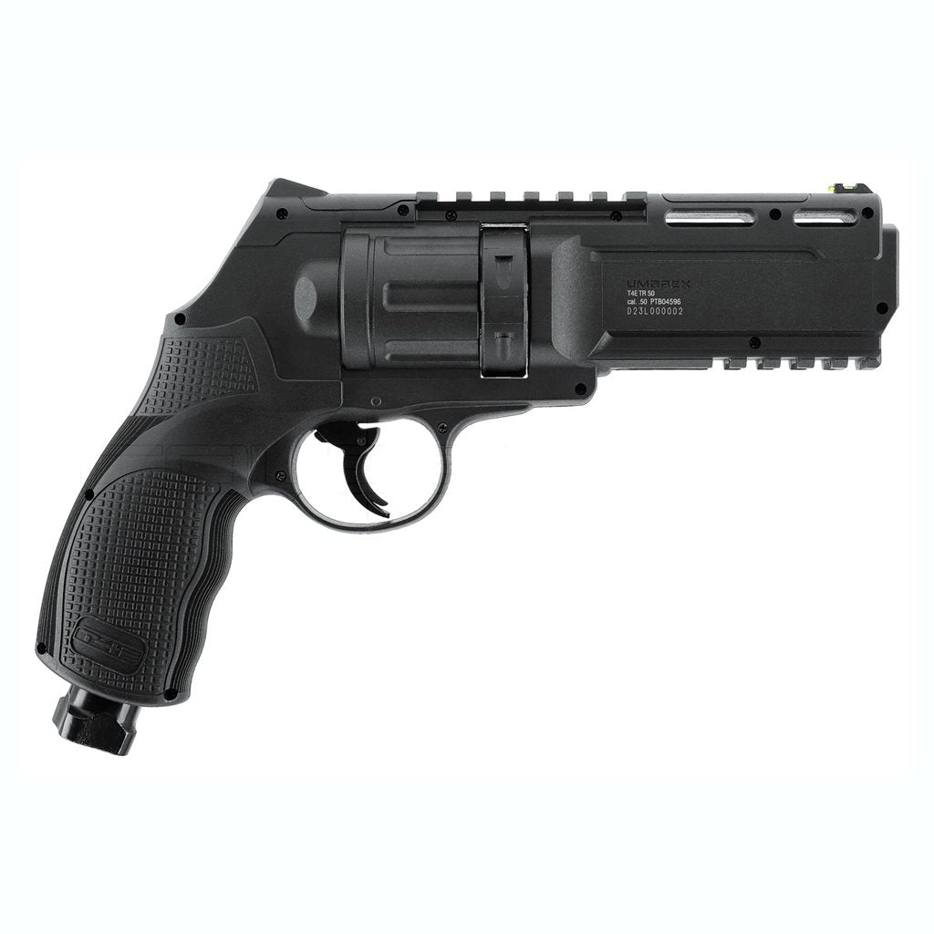 Revolver neumático Umarex T4E TR 50 Gen2 calibre .50 para bolas de goma, 13J
