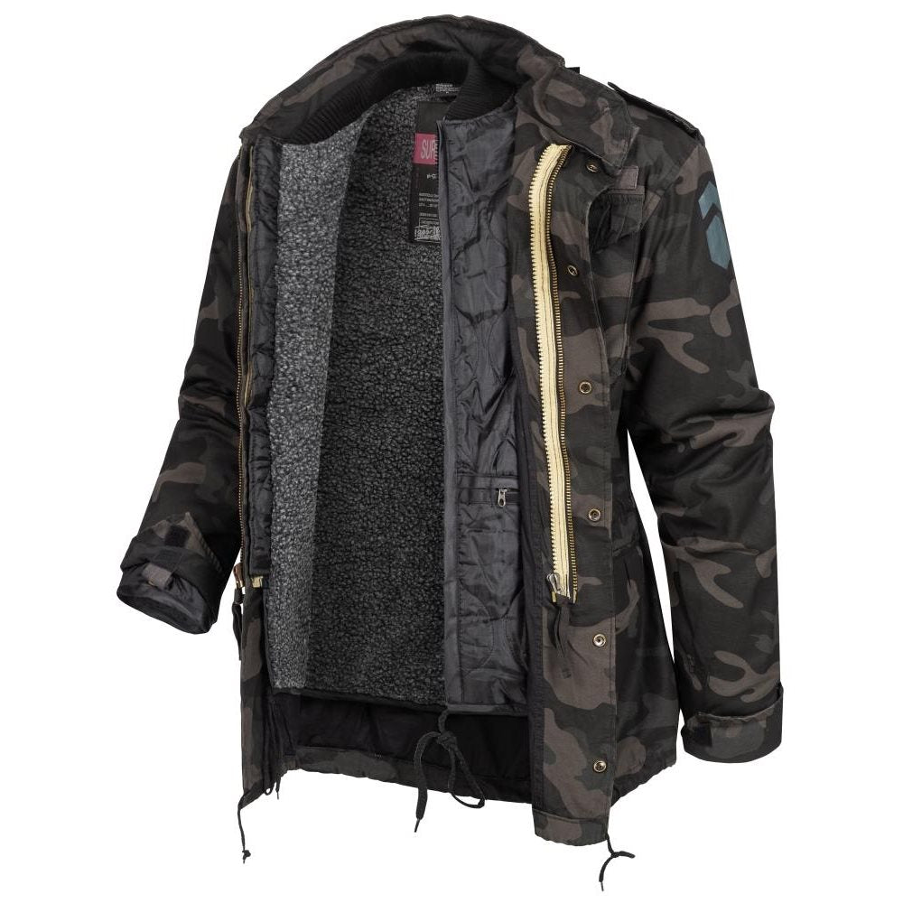 Chaqueta US M65 Regiment con forro verde