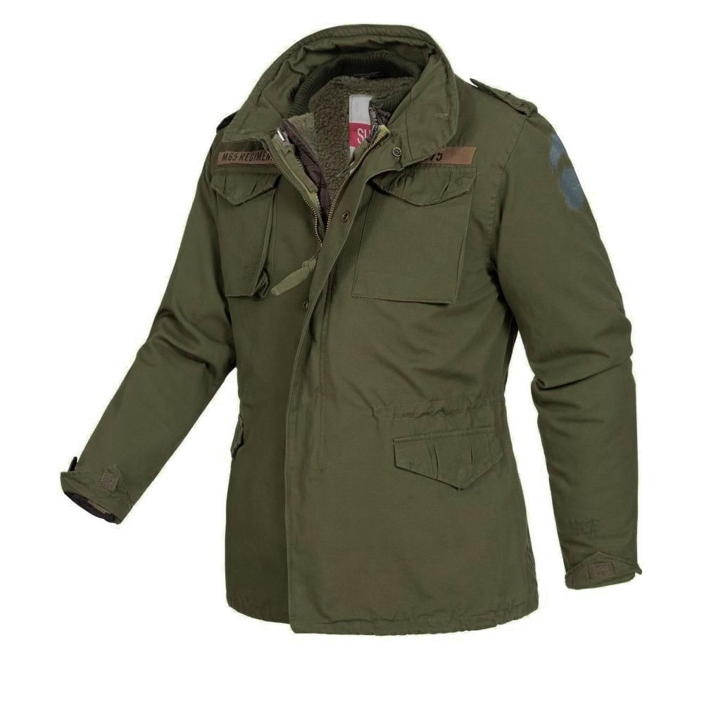 Chaqueta US M65 Regiment con forro verde