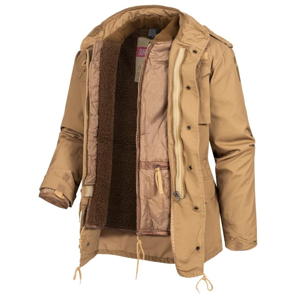 Chaqueta US M65 Regiment con forro verde
