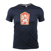 Camiseta retro ČSSR azul, manga corta