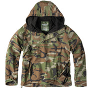 Chaqueta Windbreaker Woodland con forro polar, vista frontal