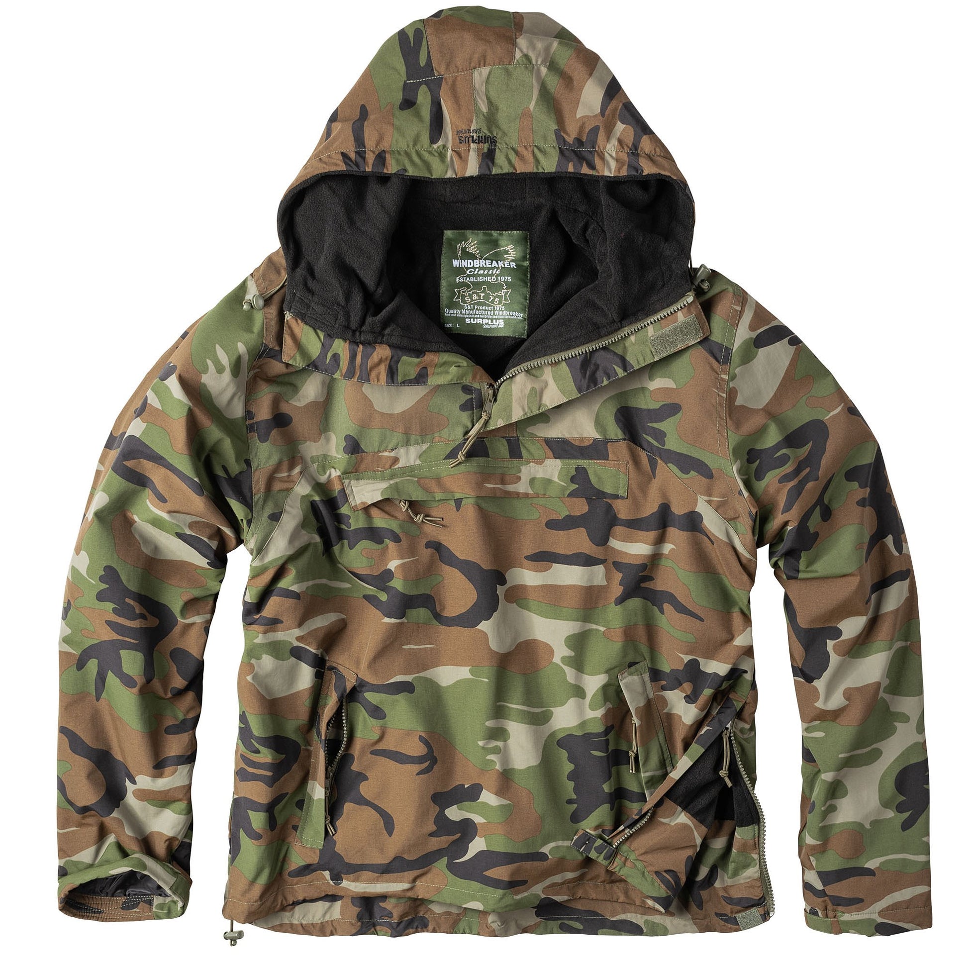 Bunda WINDBREAKER ŠEDÁ, chaqueta cortavientos gris con forro polar fijo y cremallera cubierta