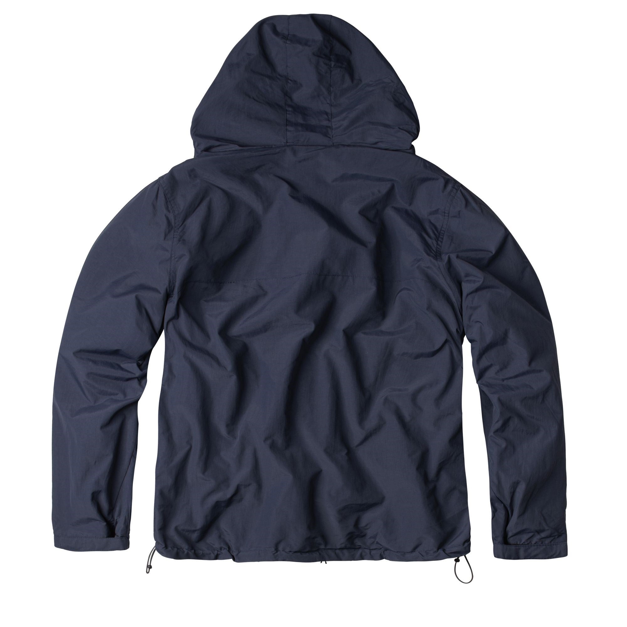 Chaqueta Windbreaker Zipper Navy con forro polar y cremallera frontal