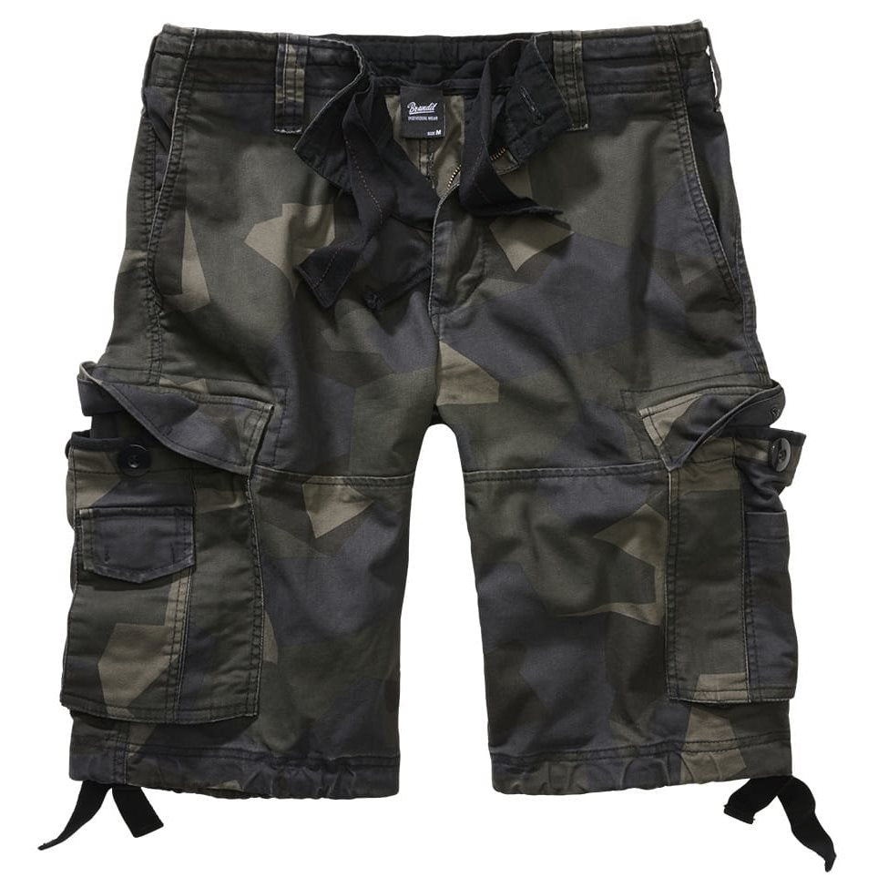 Pantalones cortos Brandit Trooper Vintage M90 Dark Camo en camuflaje oscuro