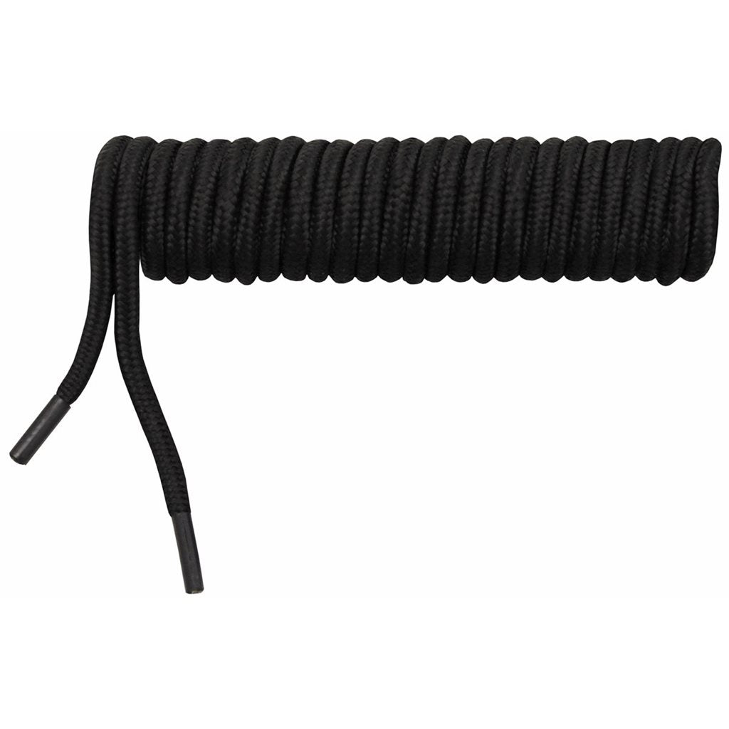 Cordones negros 190 cm de nylon