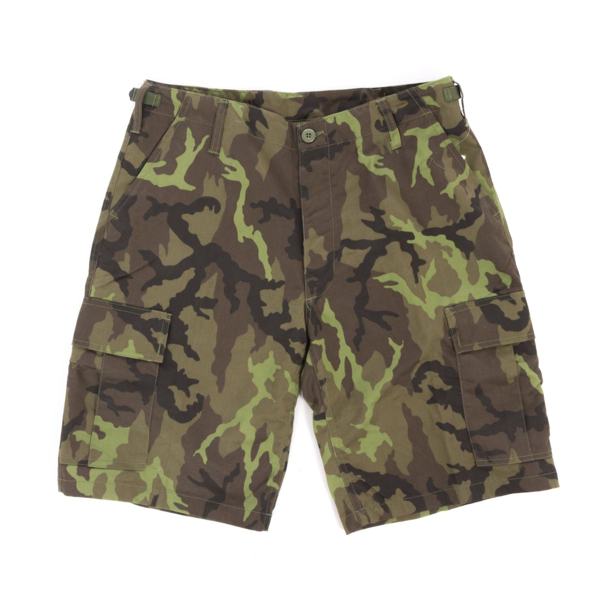 Pantalones cortos BDU vz.95 camuflaje Ejército República Checa 65% poliéster 35% algodón