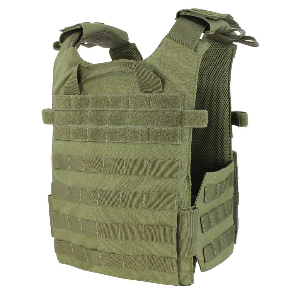 Chaleco portaplacas GUNNER MOLLE de Condor en verde, versión ligera y simplificada
