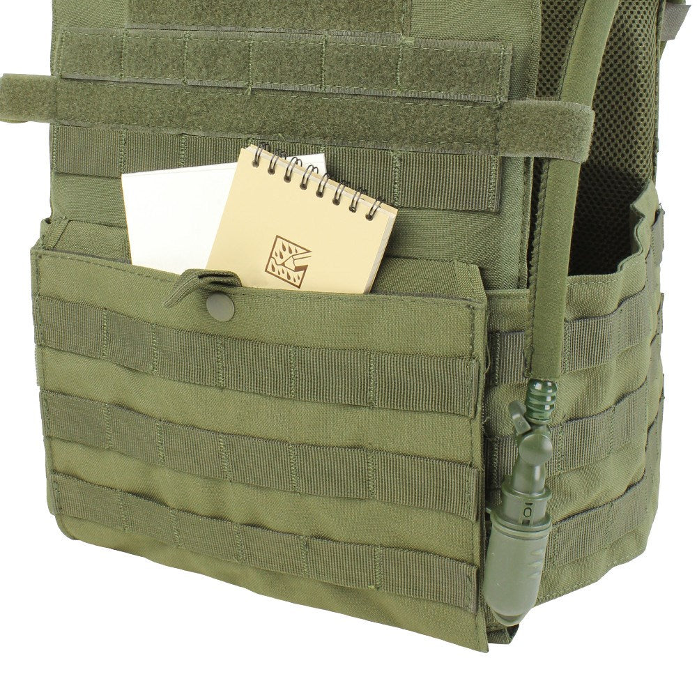 Chaleco portaplacas GUNNER MOLLE de Condor en verde, versión ligera y simplificada