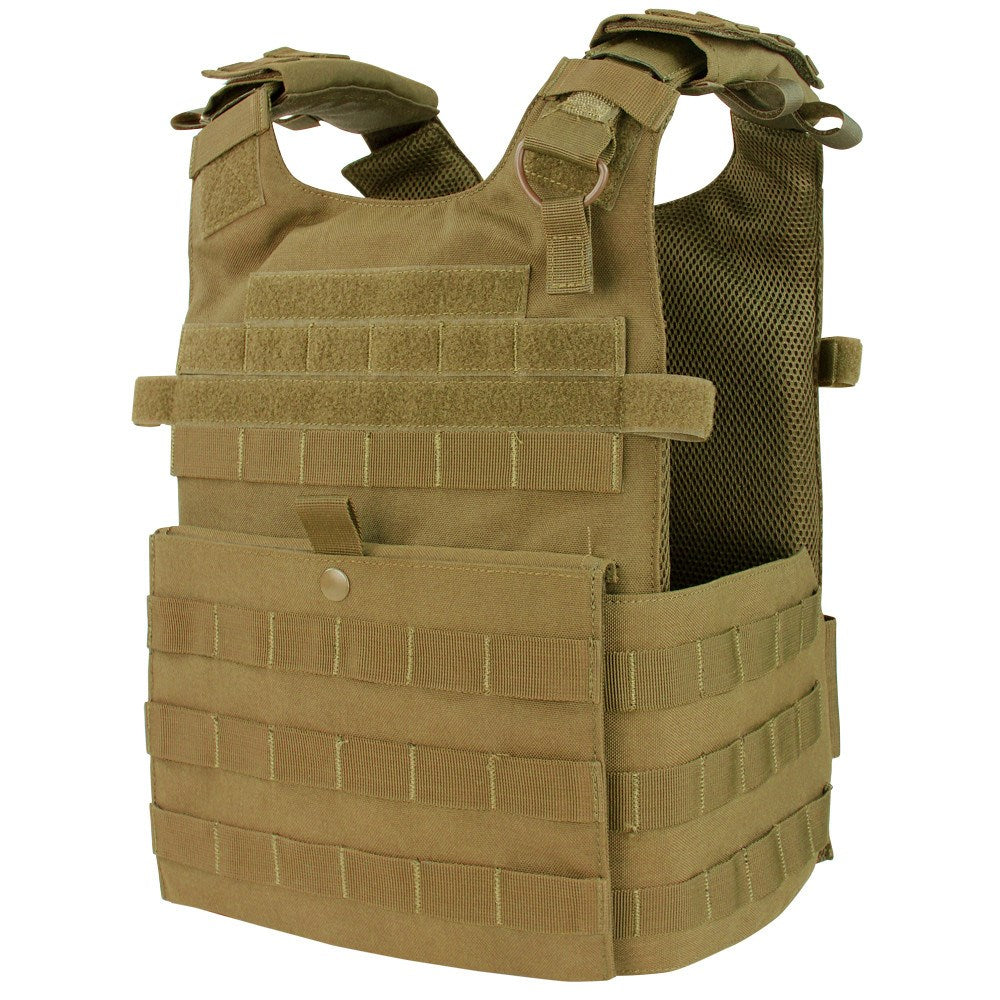 Chaleco portaplacas GUNNER MOLLE de Condor en verde, versión ligera y simplificada