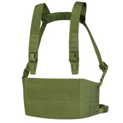 Correa portadora LCS VAS verde para Vanquish Armor System, vista del producto