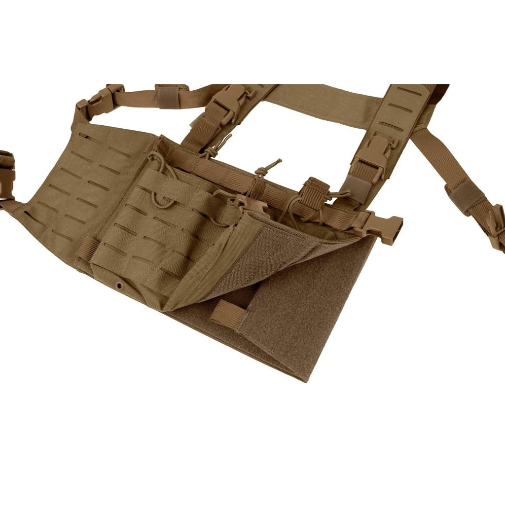 Correa portadora LCS VAS verde para Vanquish Armor System, vista del producto