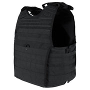 Chaleco EXO MOLLE gen.II portaplacas negro, vista frontal