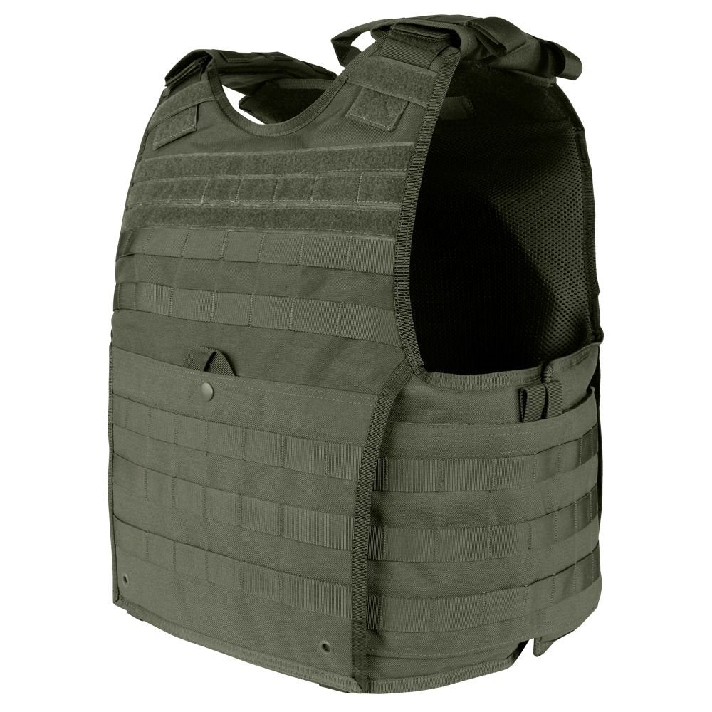 Chaleco porta placas Vesta EXO MOLLE Gen. II en nylon con sistema PALS/MOLLE
