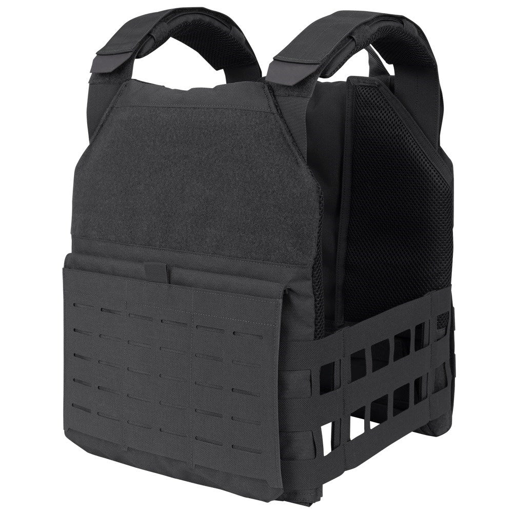 Chaleco portaplacas PHALANX negro de Condor Outdoor, vista frontal
