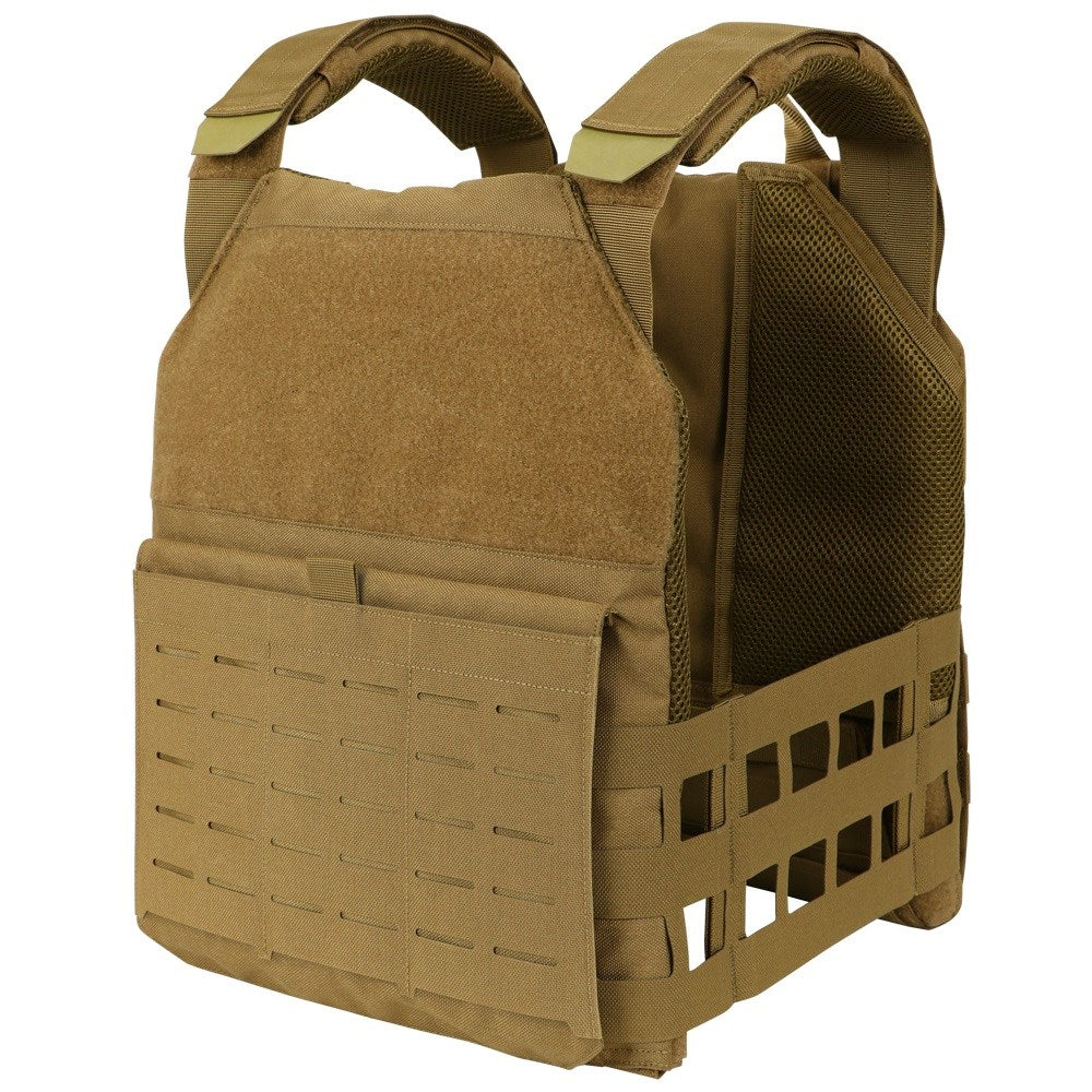 Chaleco portaplacas PHALANX negro de Condor Outdoor en laminado de nylon