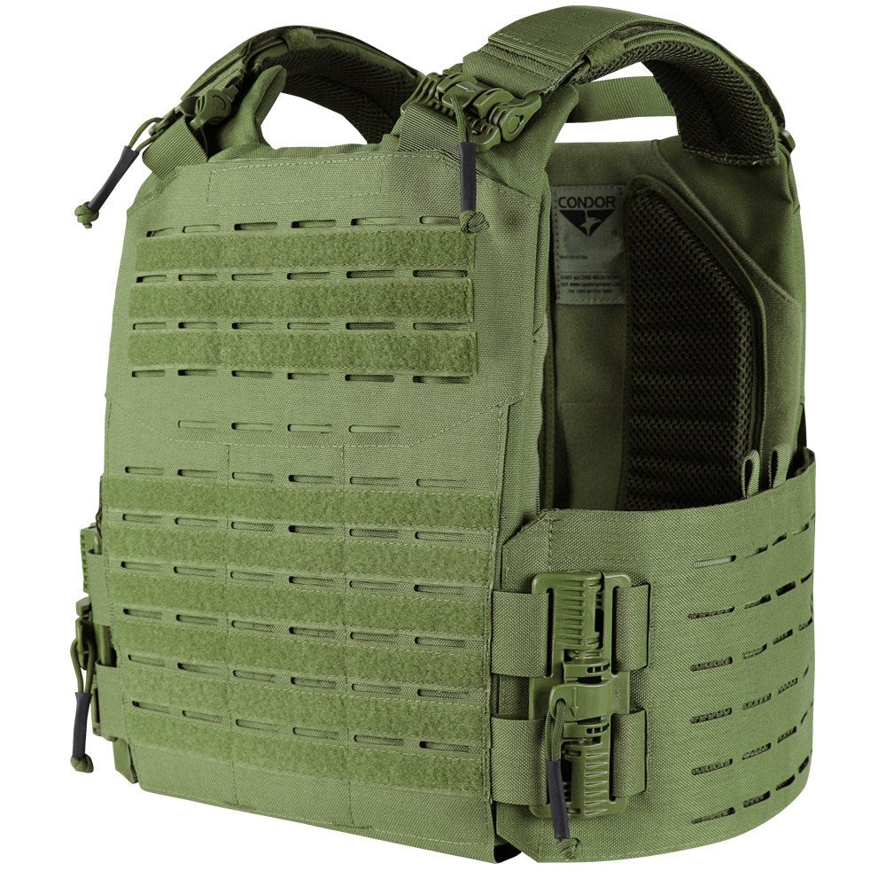Portaplacas VANQUISH RS de Condor Outdoor en laminado de nylon con MOLLE/PALS troquelado