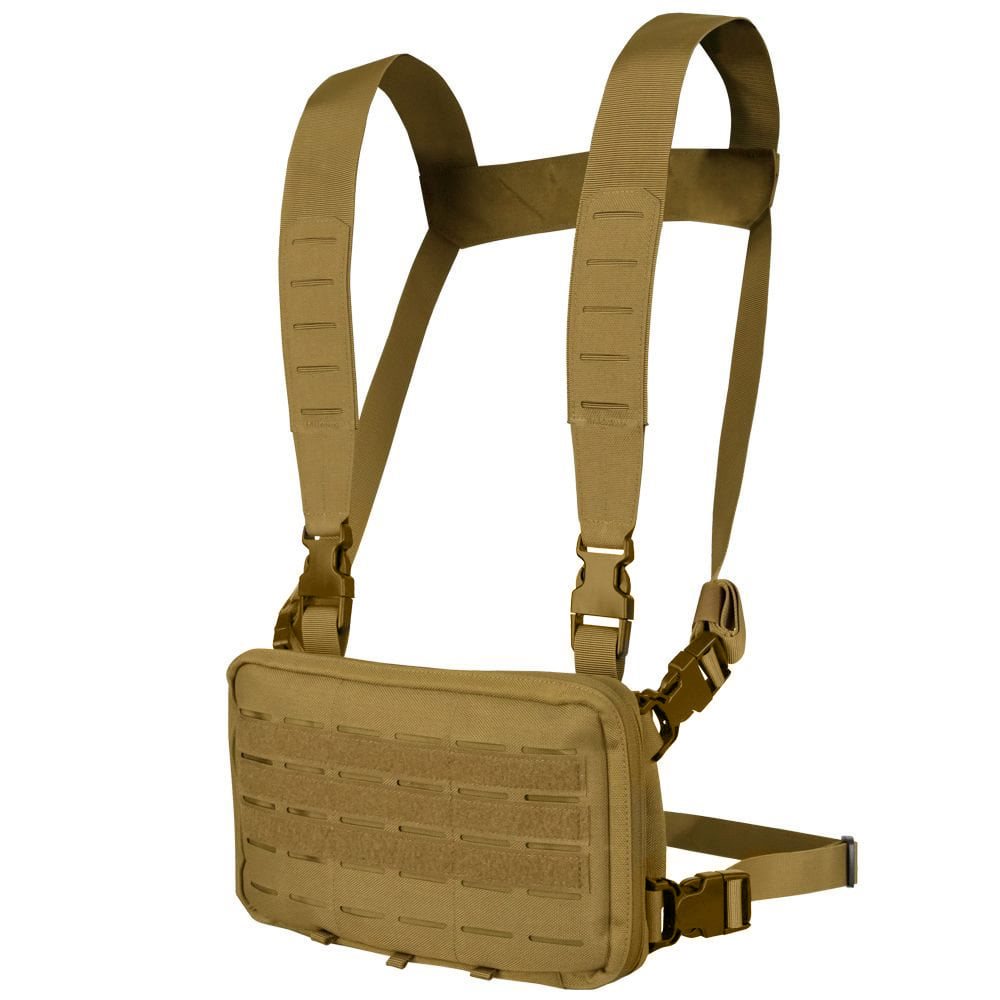Imagen del chaleco táctico Stowaway Chest Rig verde