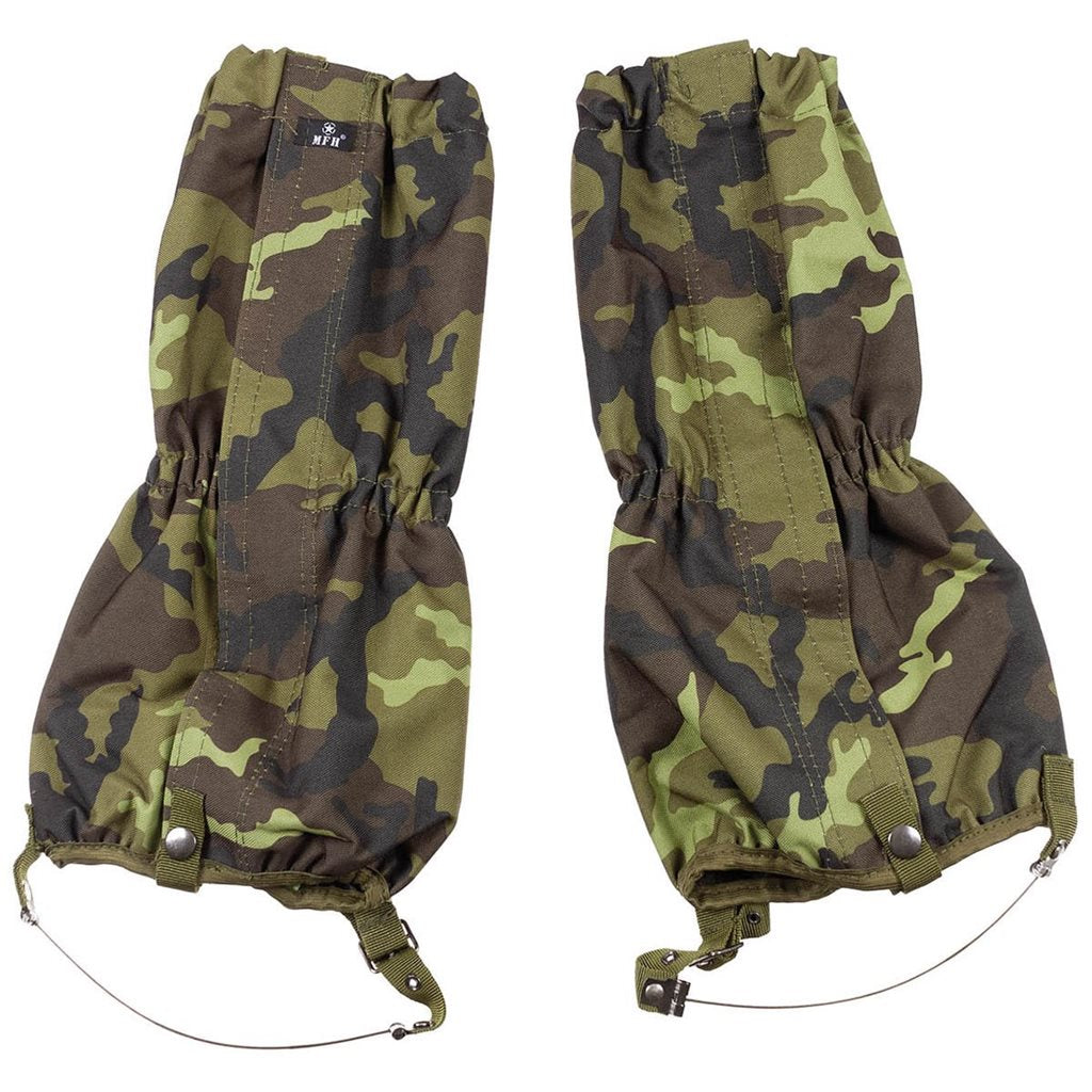Polainas con cremallera para trekking, protección contra barro y nieve
