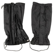 Polainas tibiales BW impermeables negras (spinky) para impedir la entrada de suciedad entre bota y pernera