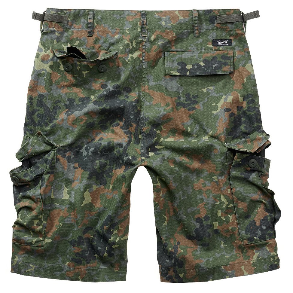 Shorts US BDU rip-stop FECKTARN, algodón, 6 bolsillos, cintura ajustable