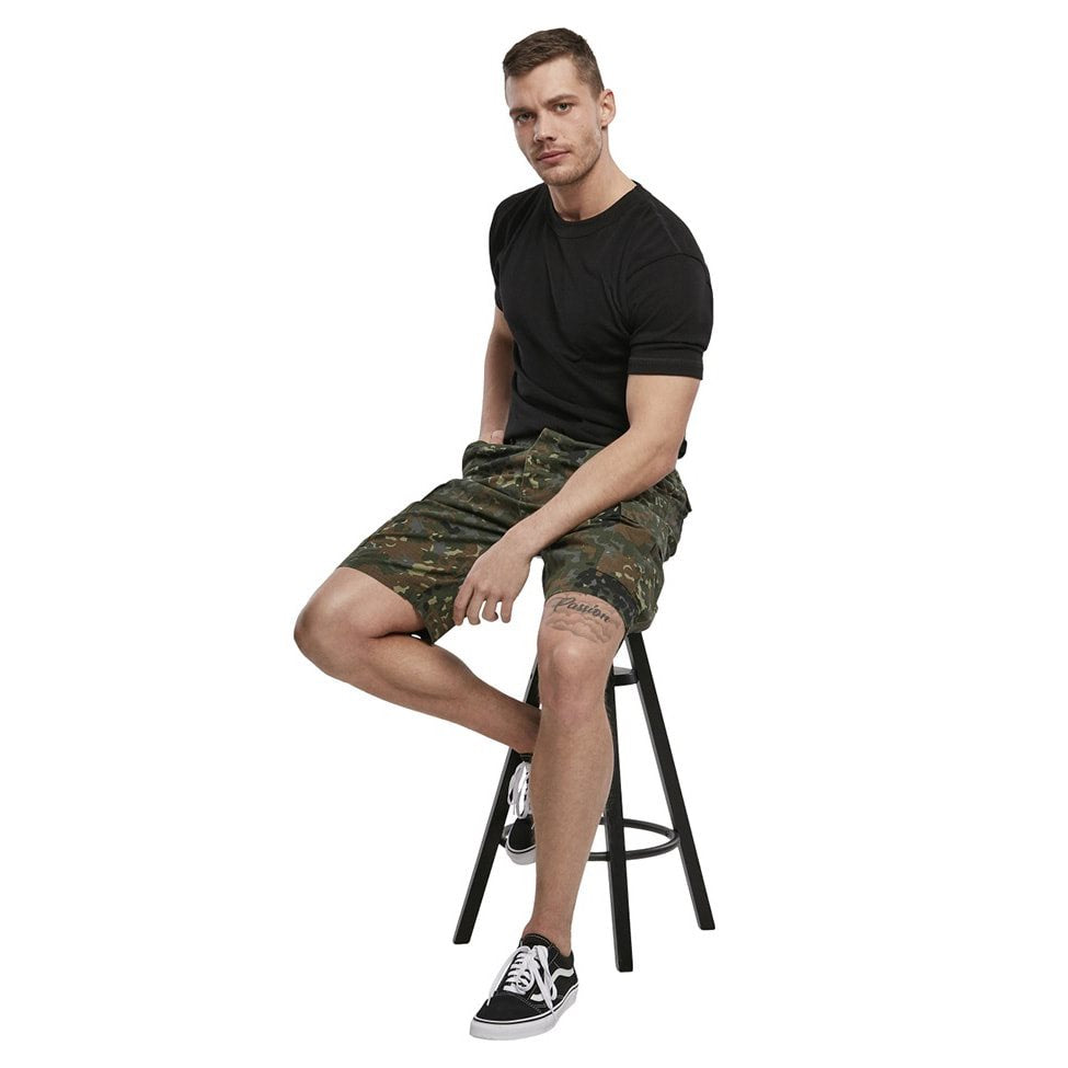 Shorts US BDU rip-stop FECKTARN, algodón, 6 bolsillos, cintura ajustable