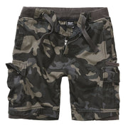 Pantalones cortos PACKHAM VAGE estilo lavado en algodón suave con cintura elástica y cordón