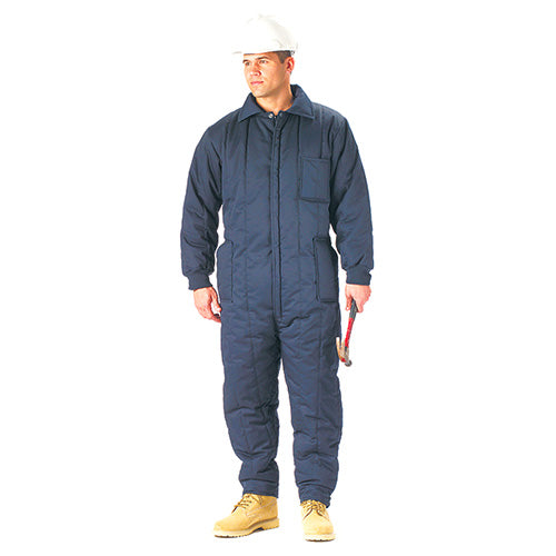 Mono acolchado térmico Rothco azul marino, tejido algodón-poliéster resistente