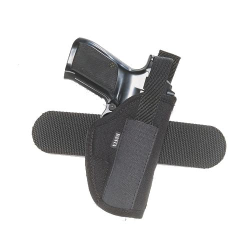 Funda lateral de cinturón negra 204-1 compatible con CZ 50/70 y Walther PP/PPK, uso diestro