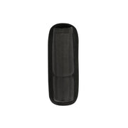 Funda de cinturón negra para porra telescópica, poliéster, aprox. 16 x 6 cm