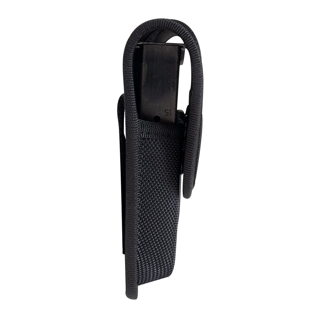 Funda de cinturón para 2 cargadores de pistola, color negro