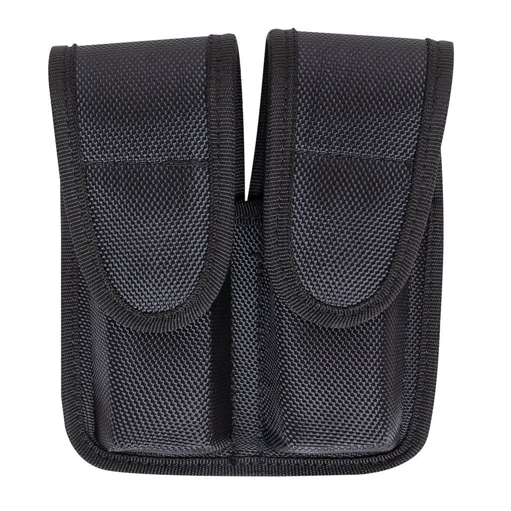 Funda de cinturón para 2 cargadores de pistola, color negro