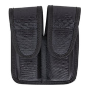 Funda de cinturón para 2 cargadores de pistola, color negro