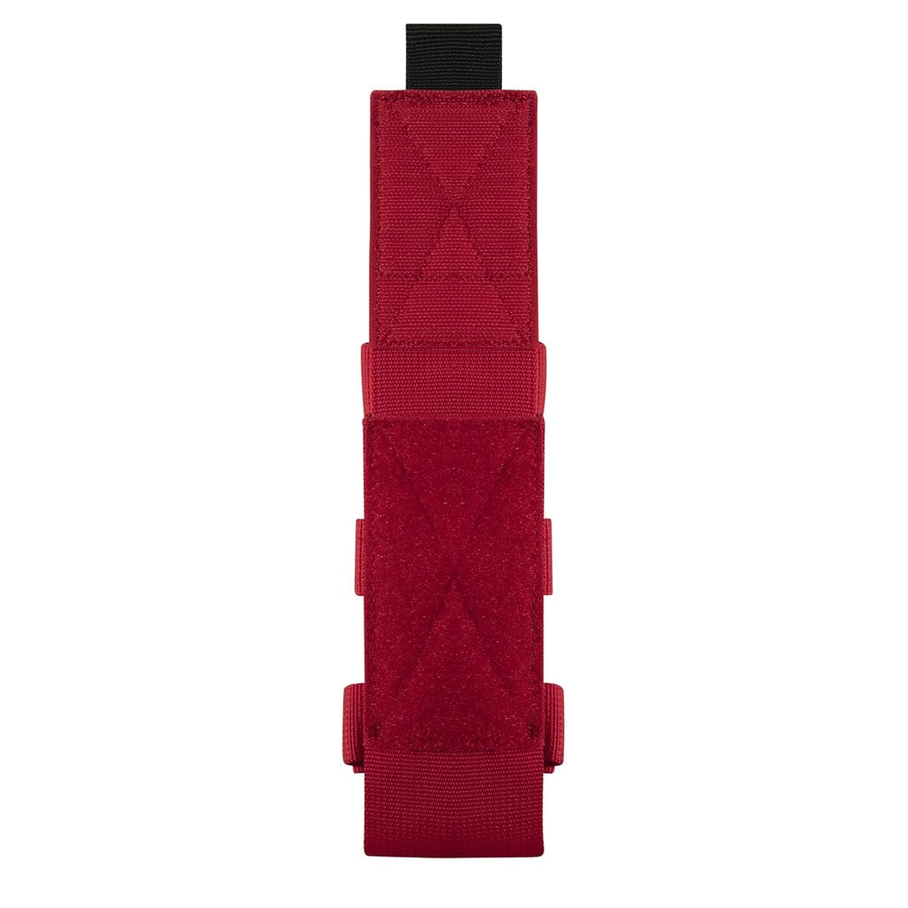 Funda MOLLE TQ roja para torniquete y tijeras, 17 x 5 x 2,5 cm
