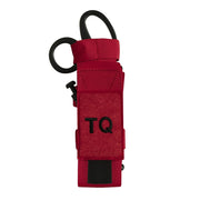 Funda MOLLE TQ roja para torniquete y tijeras, 17 x 5 x 2,5 cm