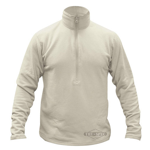 Camiseta térmica ECWCS Gen III Level 2 en color Desert Sand, fleece de malla de secado rápido