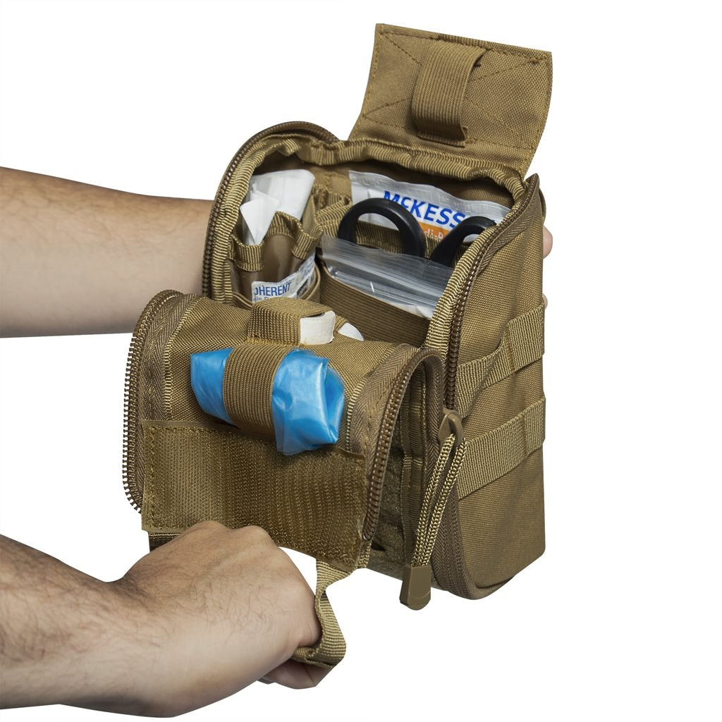 Imagen de la funda Fast Action médica MOLLE negra