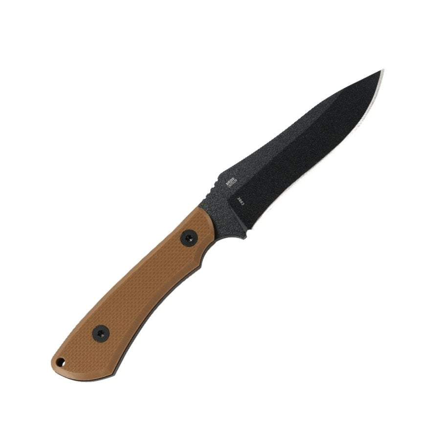 Cuchillo RAMADI™ con funda COYOTE, hoja SK-5, mango G10, longitud total aprox. 21,6 cm