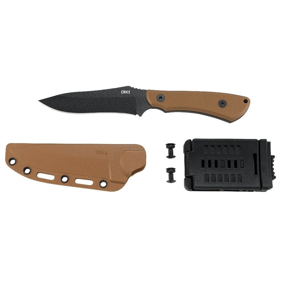 Cuchillo RAMADI™ con funda COYOTE, hoja SK-5, mango G10, longitud total aprox. 21,6 cm