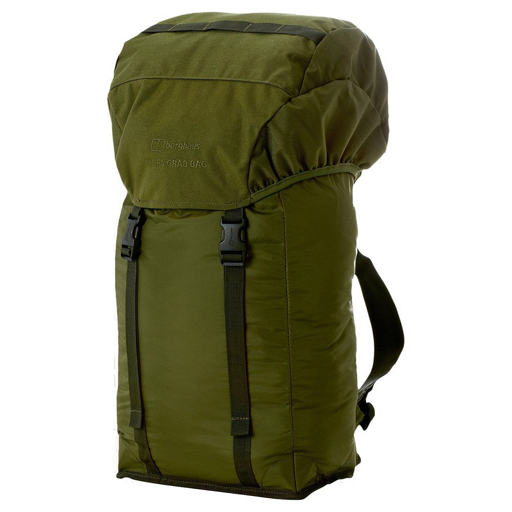 Berghaus MMPS Grab Bag verde, tapa intercambiable con mochila plegable integrada