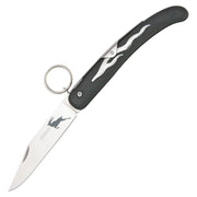 Navaja plegable KUDU negra Cold Steel con hoja lisa