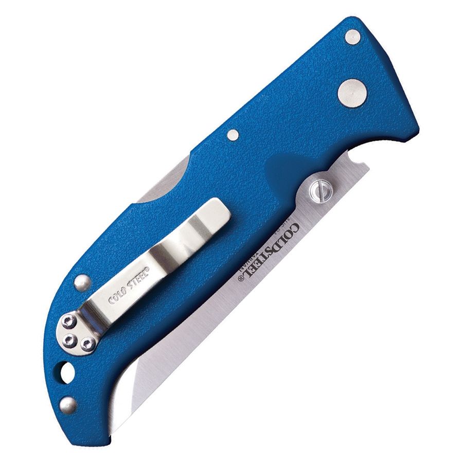 Navaja plegable FINN WOLF azul con hoja de acero AUS 8A y mango ABS