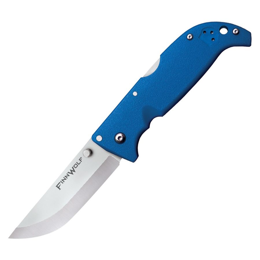 Navaja plegable FINN WOLF azul con hoja de acero AUS 8A y mango ABS