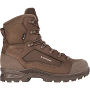 Botas tacticas BREACHER N GTX MID color dark brown, nubuk y Cordura, caña media, certificadas como calzado de trabajo