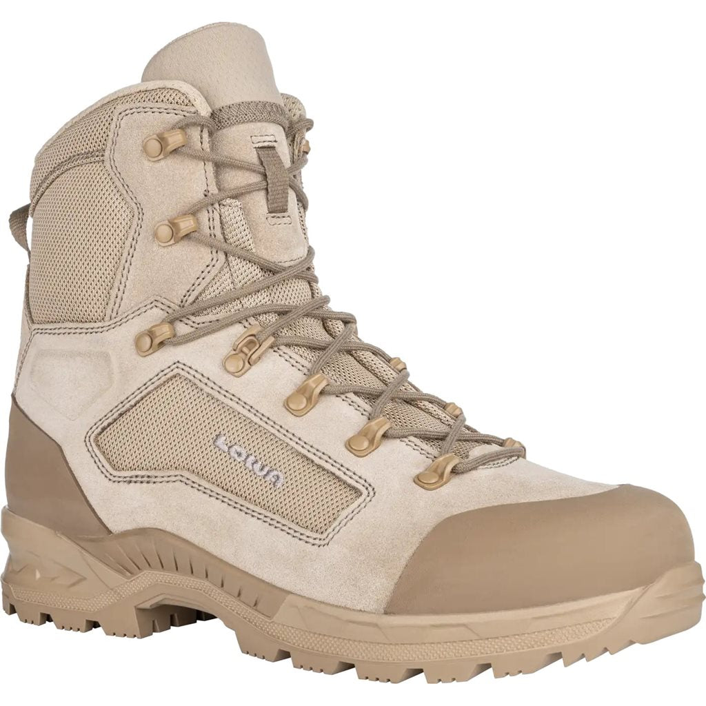 BREACHER S MID DESERT - botas tacticas caña media, ante y Cordura transpirable, sin membrana, certificadas EN ISO 20347:2012