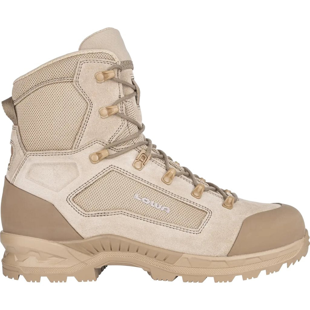 BREACHER S MID DESERT - botas tacticas caña media, ante y Cordura transpirable, sin membrana, certificadas EN ISO 20347:2012