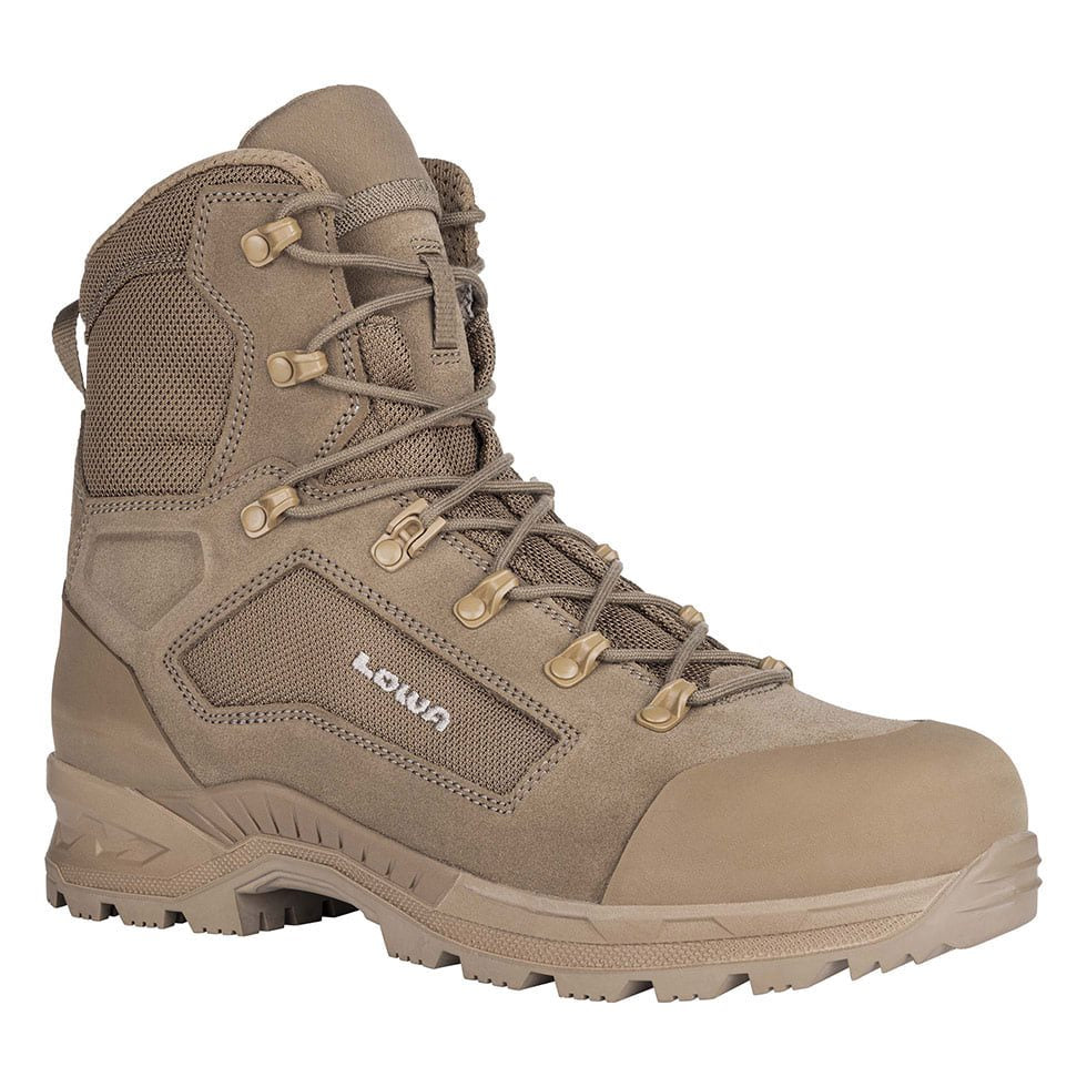 Botas BREACHER S GTX MID Coyote, ante y nylon Cordura, botas tácticas certificadas