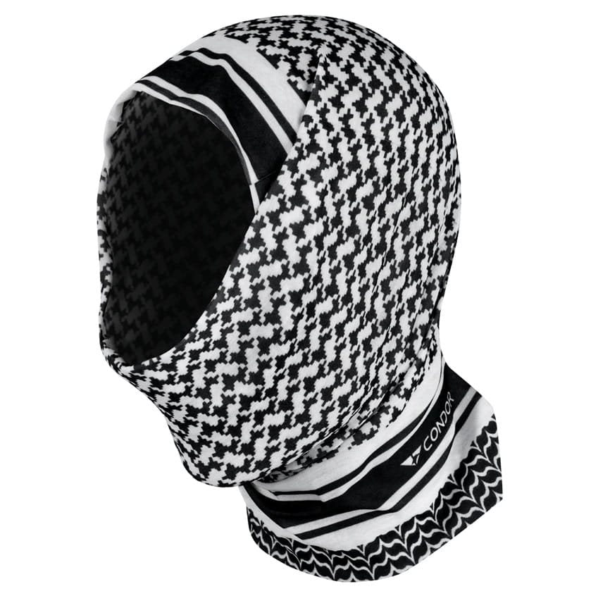 Pañuelo Multi-Wrap multifuncional verde tubular de poliéster, dimensiones aprox. 24x50 cm